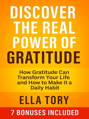 cover image of Discover the Real Power of Gratitude